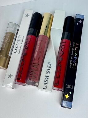 Lippy & Eye Makeup Bundle NEW Sealed! 7 Piece Bundle